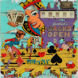 Gottlieb’s Jacks Open Back Glass Front - Pinball Mania