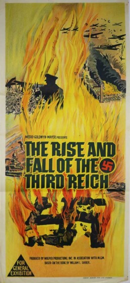 The Rise and Fall of the Third Reich Cinema Poster- Pinball Mania