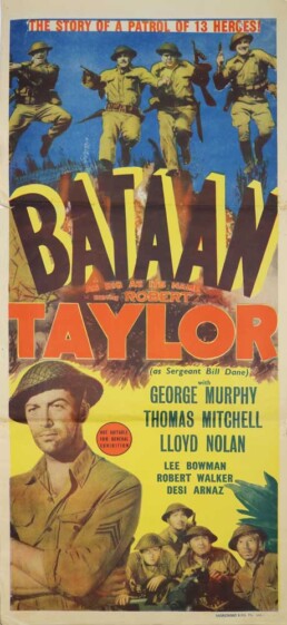 Bataan-Taylor Cinema Poster- Pinball Mania