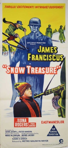 Snow-Treasure - Cinema Poster- Pinball Mania